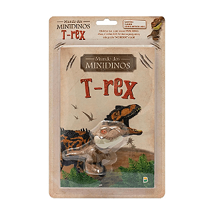 Livro Mundo dos MINIDINOS T-Rex