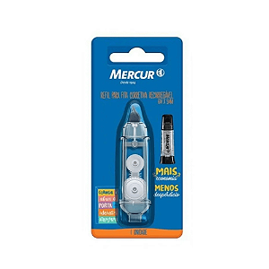 Refil Corretivo Em Fita 5mmx6m Mercur