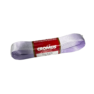 Fita Cetim Lilas 15mm Cromus