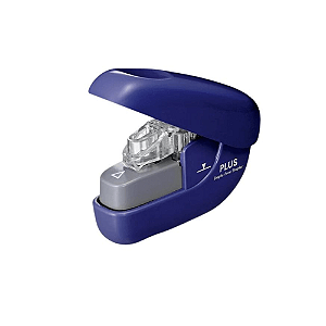 Grampeador Sem Grampo Azul Pentel