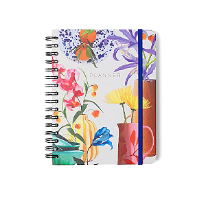 Planner Permanente Wire-o Atelie A5 Off White Cicero