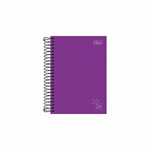 Agenda 2026 Diária Espiral Spice Cores M3 Tilibra