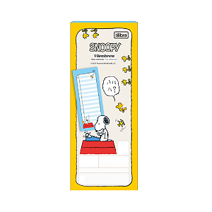 Bloco Tilembrete Snoopy Tilibra