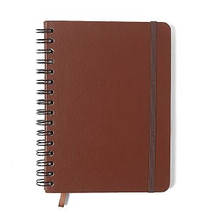Agenda Planner Wire-o 2026 Classica Semanal Anotações A5 Café Cicero