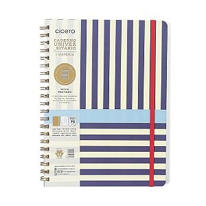 Caderno Universitario 1 Matéria 80fls Praia Barraca Cicero
