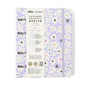 Caderno Criativo Argolado A5 Melissa Mini Bloomy Cicero