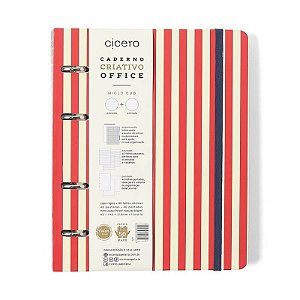 Caderno Criativo Argolado A5 Praia Sol Cicero