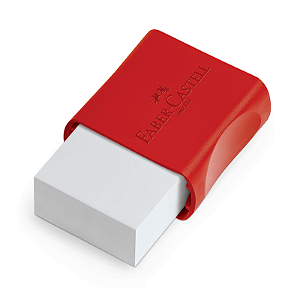 Borracha Branca Max Pequena Faber Castell