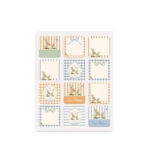 Etiquetas Adesivas Lovely Garden Cromus