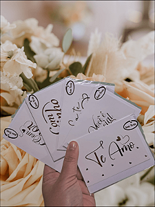 Cartão Dia Dos Namorados Sem Texto 110mm X 75mm Judzi