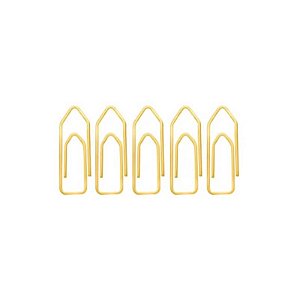 Clips 2/0 Dourado 100 Unidades Acc