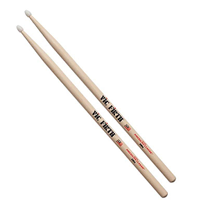 Baqueta Vic Firth 5BN Ponta de Nylon American Classic