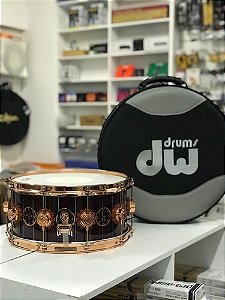 Caixa De Bateria Dw Neil Peart Time Machine Vlt Snare Drum