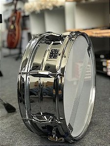 Caixa De Bateria Hardbeat 14x5 Classic Steel