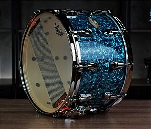 Caixa De Bateria Pearl Masterwoks 14x 9 Turquoise Pearl