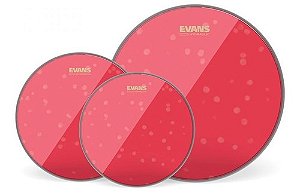 Kit De Peles Evans Hydraulic Glass 10 12 14 Vermelhas + 14