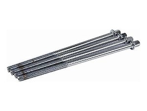 Parafuso Gibraltar Com 4 Un. Para Bumbo 6mm Com 112mm