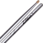 Par De Baquetas Zildjian 5a Z5acs Chroma Silver Prata