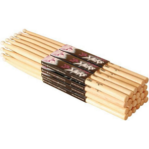 Kit Baquetas On Stage 7a Hickory com 12 Pares