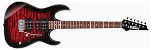 Guitarra 6C RG GIO Trans Red Burst Ibanez GRX70QA-TRB