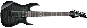 Guitarra 7C RG GIO Trans Black Sunburst Ibanez GRG7221QA-TKS