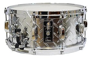 Caixa Tama Signature Lars Ulrich 14x6,5  Steel Made In Japan
