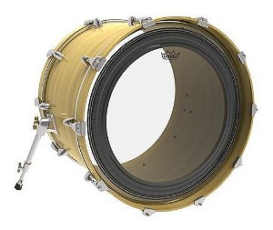 Pele Remo Para Bumbo  Powerstroke Pro 22 Transparente