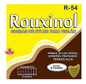 Cordas Rouxinol Nylon Para Violão Tensão Alta  R54 Clássico