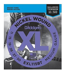 Encordoamento Guitarra 011 Daddario Exl115-b +1a Corda Extra