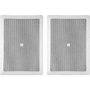 Arandela 6" JBL 6W21RT 25W RMS Retangular Branca - PAR / 2