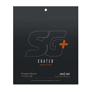Encordoamentos Violão Aço 010 Fósforo Bronze Coated Sg+