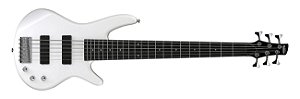 Baixo 6 Cordas SR GIO Pearl White Ibanez SR Series GSR186-PW [F035]