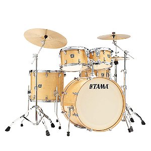 Bateria Shell Pack (5 Tambores) Bumbo 22 (Gloss Natural Blonde) Tama Superstar Classic CL52KRS-GNL [F035]