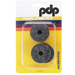 Kit com 4 Feltros para Estante de Prato de Bateria PDP