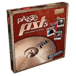 Paiste PST5  Universal Set - Hi-Hat 14" + Crash 16" + Ride 20"