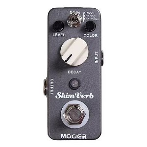 Pedal Mooer Shim Verb Micro Series Reverb Mini Guitarra