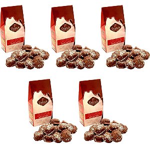 Kit 5 Bombons de Coco com Chocolate Tnuva 140g