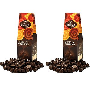 Kit 2 Gotas de Chocolate 56% Cacau Tnuva 80g - Vegano