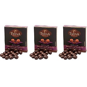 Kit 3 Drágeas de Uva-Passa com Chocolate Tnuva 50g - Vegano