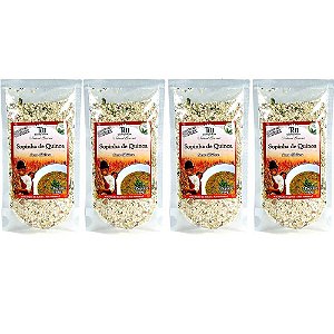 VAL: 30/04/2024 Kit 4 Sopinha de Quinoa Tui Alimentos 75g - Vegano