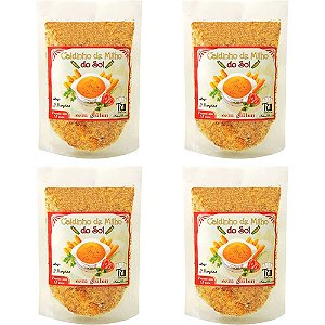 Kit 4 Caldinho de Milho Sabor do Sol Tui Alimentos 46g