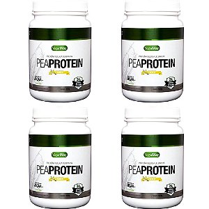 Kit 4 Pea Protein Baunilha VeganWay 900g - Proteína Vegana