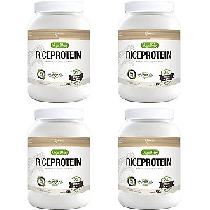 Kit 4 Rice Protein Natural VeganWay 900g - Proteína Vegana