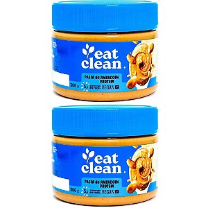 Kit 2 Pasta Amendoim Protein Eat Clean 300g - Vegano