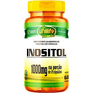 Inositol Unilife 60 cápsulas - Vegano