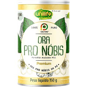 Ora Pro Nóbis Puro em Pó Premium Unilife 150g - Vegano