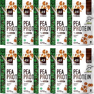 Kit 10 Pea Protein Cookies Rakkau 600g - Vegano - Proteína