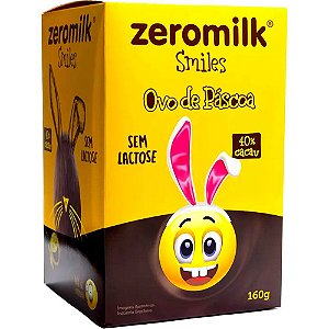 Ovo de Páscoa Zeromilk Smiles Tudo Zero Leite 160g