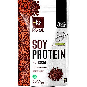 Soy Protein Café Rakkau 600g - Vegano - Proteína de Soja
