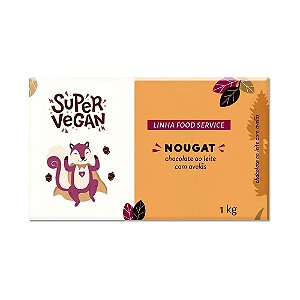 Chocolate ao Leite de Arroz C/ Avelãs Super Vegan 1kg